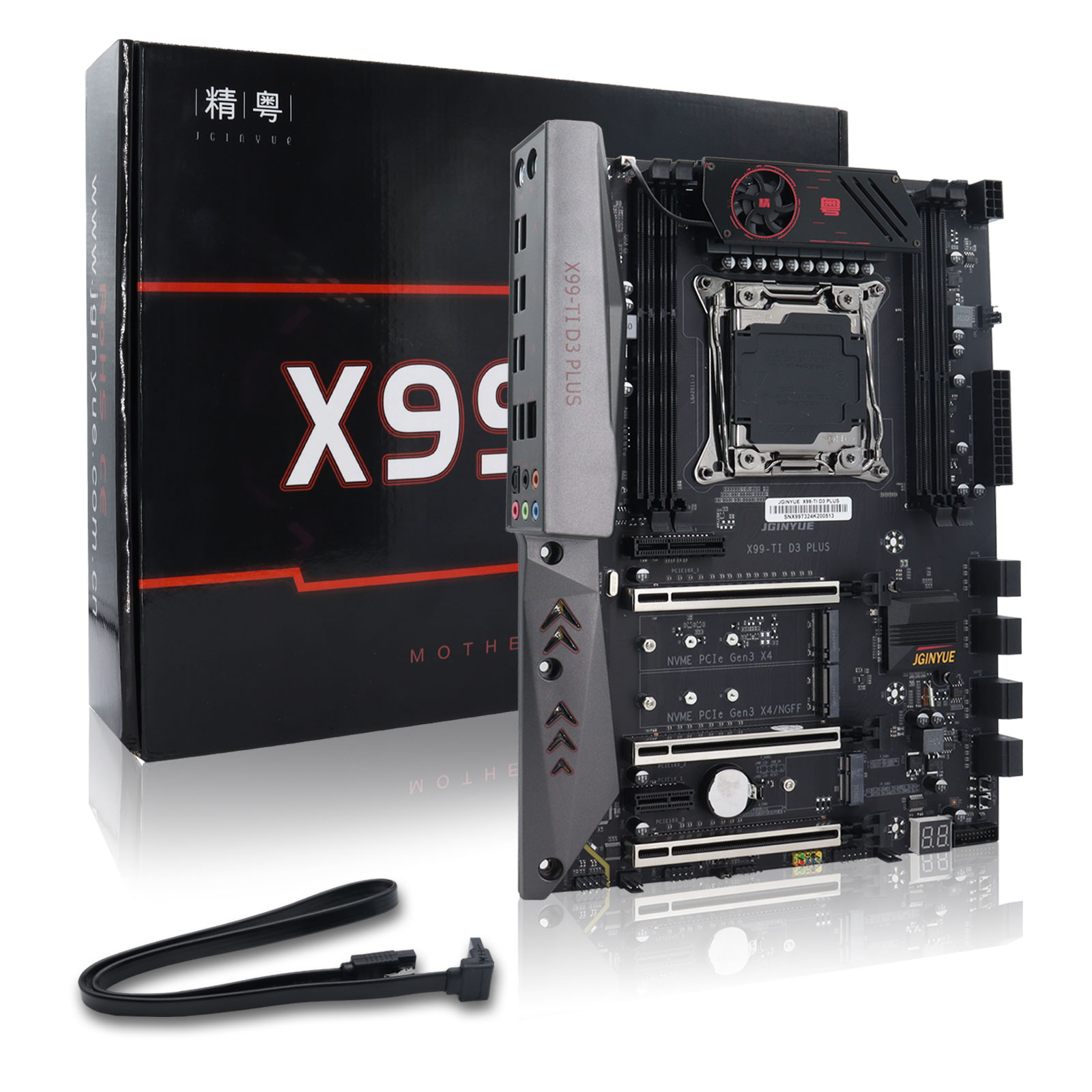 Материнская плата JGINYUE X99- – обзор и цена E5 2696 V3